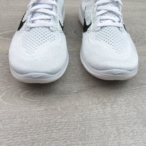 Nike Free RN Flyknit 2018 Womens Size 7.5 Running Shoes White NEW - Picture 5 of 14